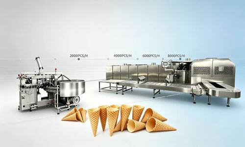 Neueste Unternehmensblog-Einträge über Wie wählt man die richtige Eiscreme-Kegelmaschine für seine Produktionskapazität?