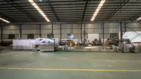 Volle automatische Eistüte-Maschinen-Stahlkonstruktions-hohe Kapazität