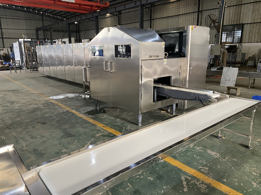 Snack-Food-Fabrik 5000kg 3.37Kw 380V Sugar Cone Making Machine For