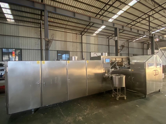 Volle automatische Linie der Eistüte-Maschinen-2500pcs/h Sugar Waffer Cones Rolling Baker