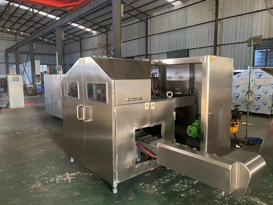 lange automatische Eistüte-Maschine 3200pcs/H 190mm für Getränkefabrik