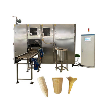 Qualität 2.25kw 5000pcs/H Wafer Kegelmachine 5 Schlitze Förderer Fabrik